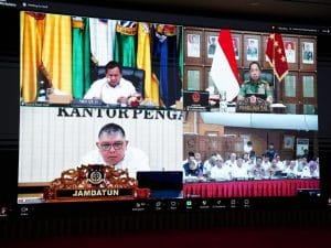 Panglima TNI Ikuti Rapat Pengendalian Inflasi dan Sosialisasi Kebijakan Upah Minimum 2025