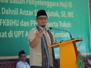 Sampaikan Pesan Presiden, Wakil BPH : Jangan Main – Main Dengan Pengelolaan Haji