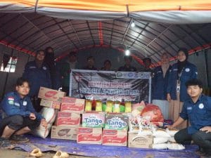 Mahasiswa STAI Al-Hidayah Bogor Salurkan Bantuan Untuk Korban Bencana di Sukabumi