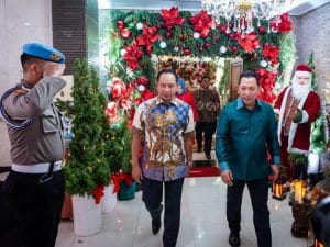 Panglima TNI Hadiri Serangkaian Kunjungan Pada Perayaan Natal 2024