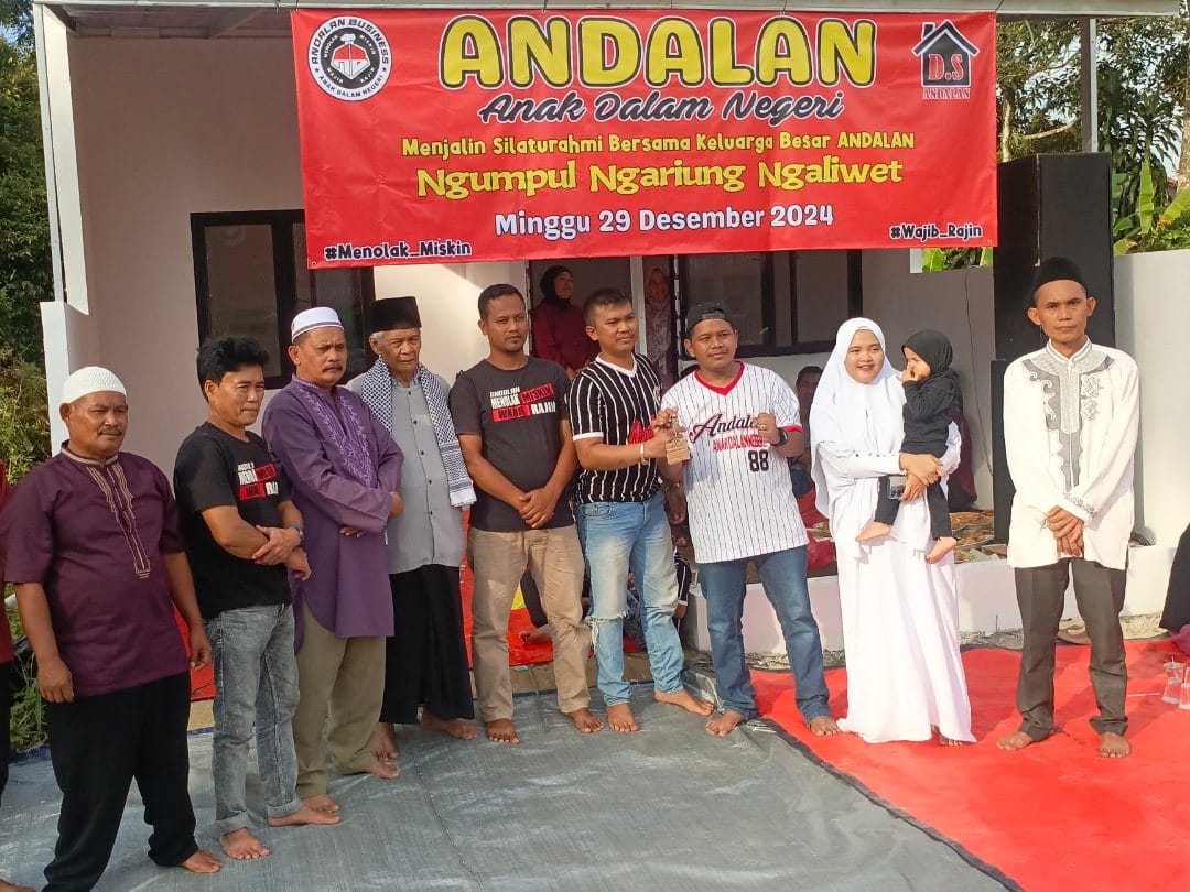 Pengusaha Muda Dudung Sanjaya Berikan Bantuan Rumah Untuk Karyawan