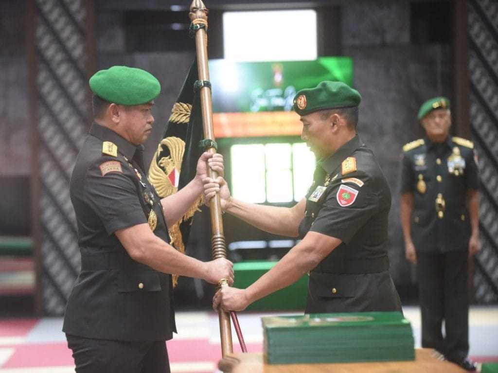 Mayjen TNI Windiyatno Resmi Jabat Pangdam XIV/Hasanuddin