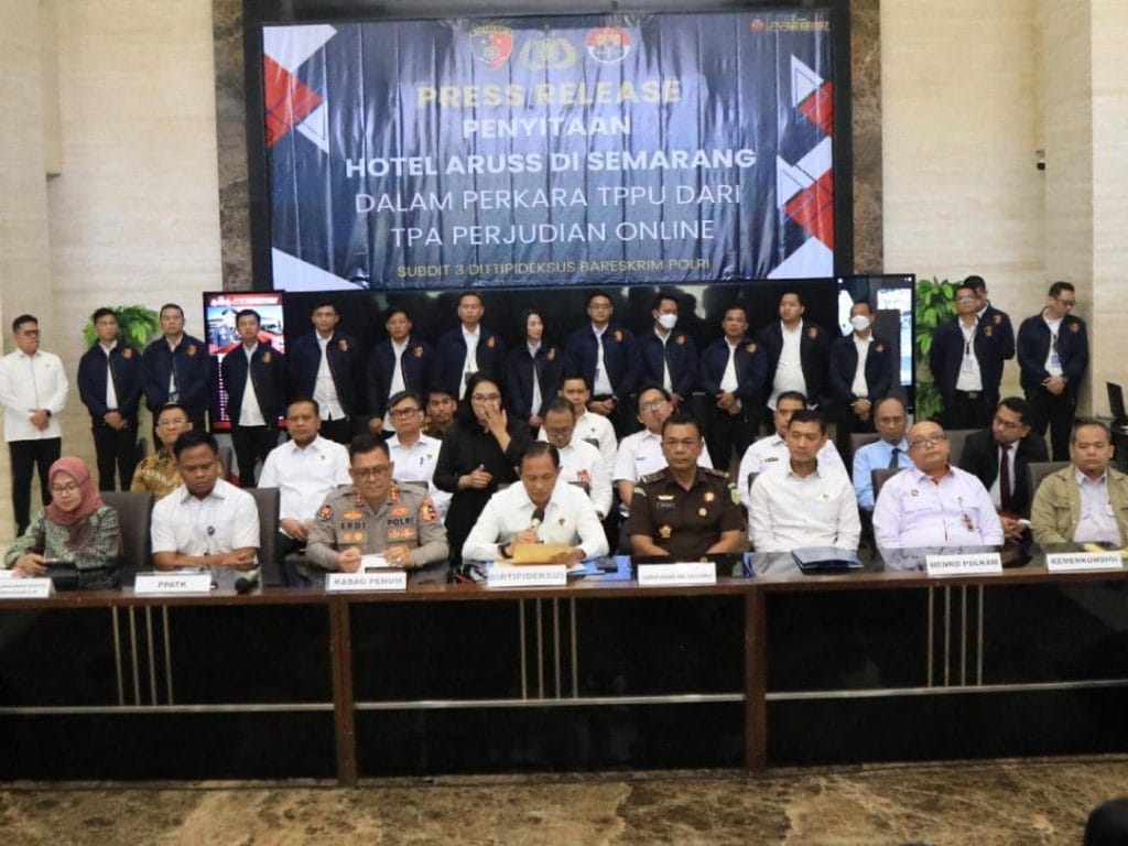 Diduga Dibangun dari TPPU Judol, Bareskrim Sita Hotel Aruss di Semarang