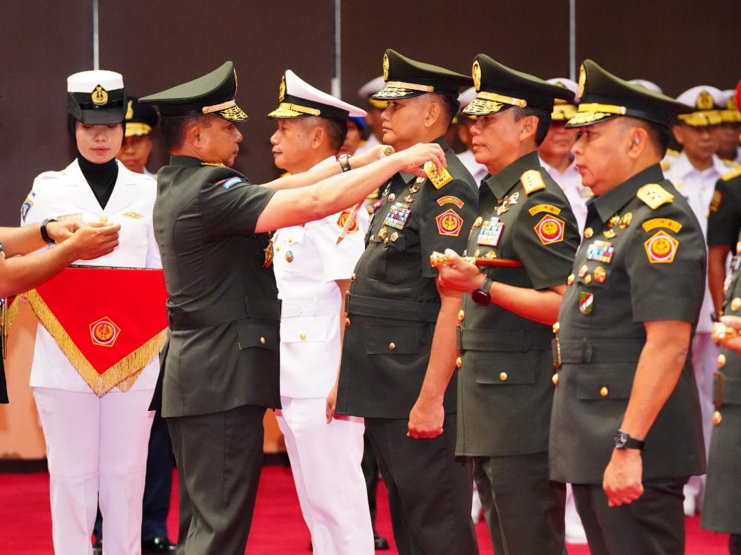 Panglima TNI Pimpin Sertijab Sejumlah Jabatan Strategis di Mabes TNI