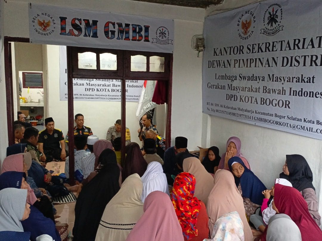 Resmikan Kantor Sekretariat, GMBI Kota Bogor Siap Sukseskan Program Ketahanan Pangan Presiden Prabowo