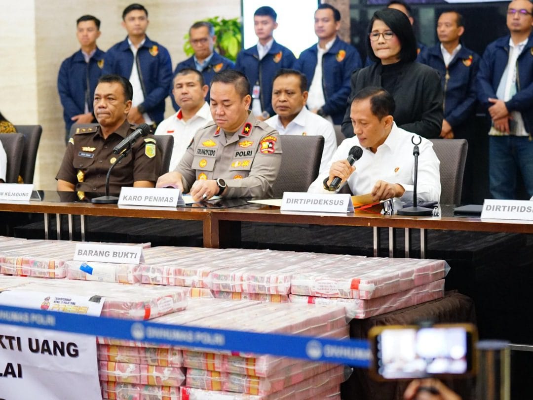 Bareskrim Polri Tetapkan PT AJP dan FH Tersangka, Sita 103 Miliar Hasil TPPU