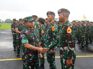 Panglima TNI Sambut Kedatangan Kontingen Patriot Indonesia