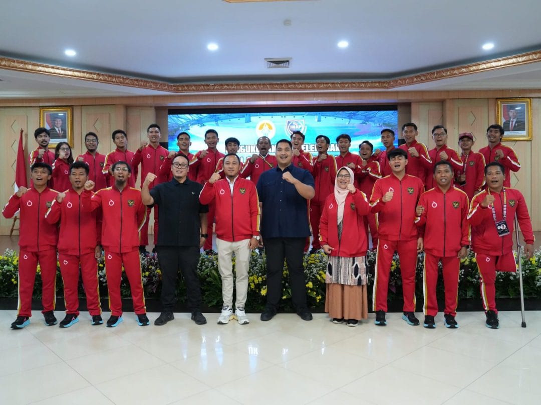 TimNas Sepak Bola Amputasi Indonesia Dilepas ke Amputee Football Asian Championship 2025