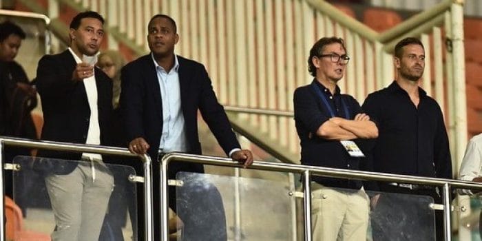 Hadir di Stadion Pakansari, Patrick Kluivert Pantau Pemain TimNas Berlaga