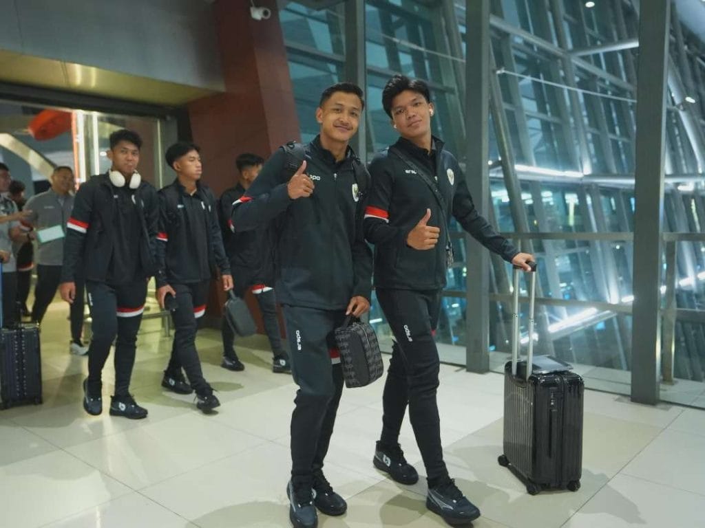 Timnas Indonesia U-20 Tiba di Tiongkok, Siap Hadapi Piala Asia U-20 2025