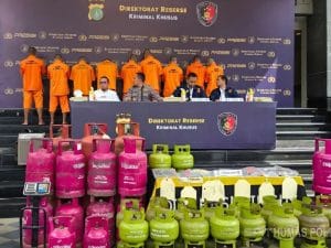 Polda Metro Jaya Ungkap Kasus Pengoplosan Gas Elpiji di Bekasi dan Jakarta