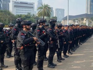 Jakarta Siagakan Lebih dari 1.600 Personel Amankan Aksi Demo Mahasiswa di Monas