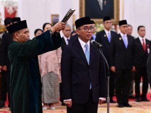 Presiden Lantik Brian Yuliarto sebagai Mendikti Saintek Gantikan Satryo Brodjonegoro