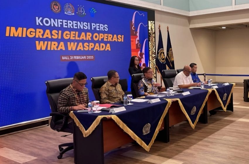 Gelar Operasi Wira Waspada, Ditjen Imigrasi Amankan Ratusan WNA