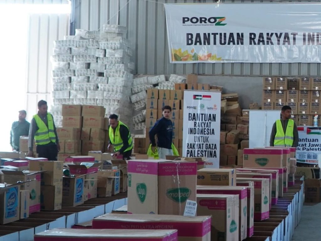 Muhammadiyah Kembali Salurkan Bantuan Untuk Pengungsi Palestina di Mesir