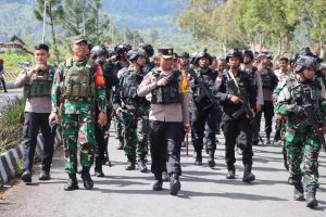 TNI-Polri Perkuat Sinergi Jaga Keamanan Pasca Putusan MK di Puncak Jaya