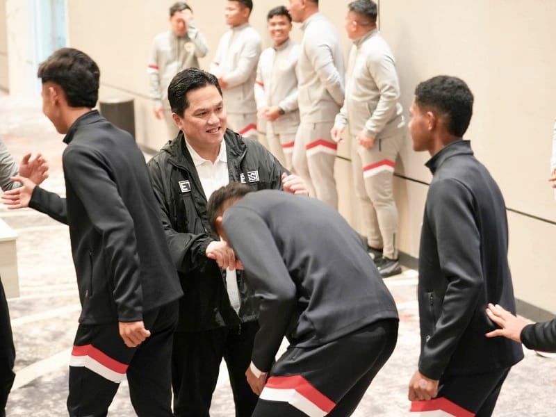 Erick Thohir Lepas Timnas U-17 ke Piala Asia, Target Lolos ke Piala Dunia U-17