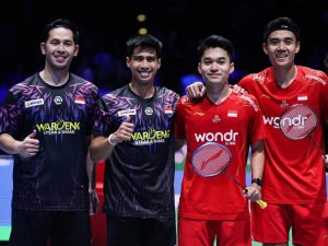 Leo/Bagas Melaju ke Final All England 2025 Usai Kalahkan Sabar/Reza