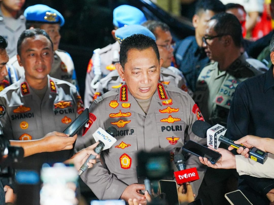 Kapolri Naikkan Pangkat Tiga Polisi Yang Gugur Ditembak di Way Kanan