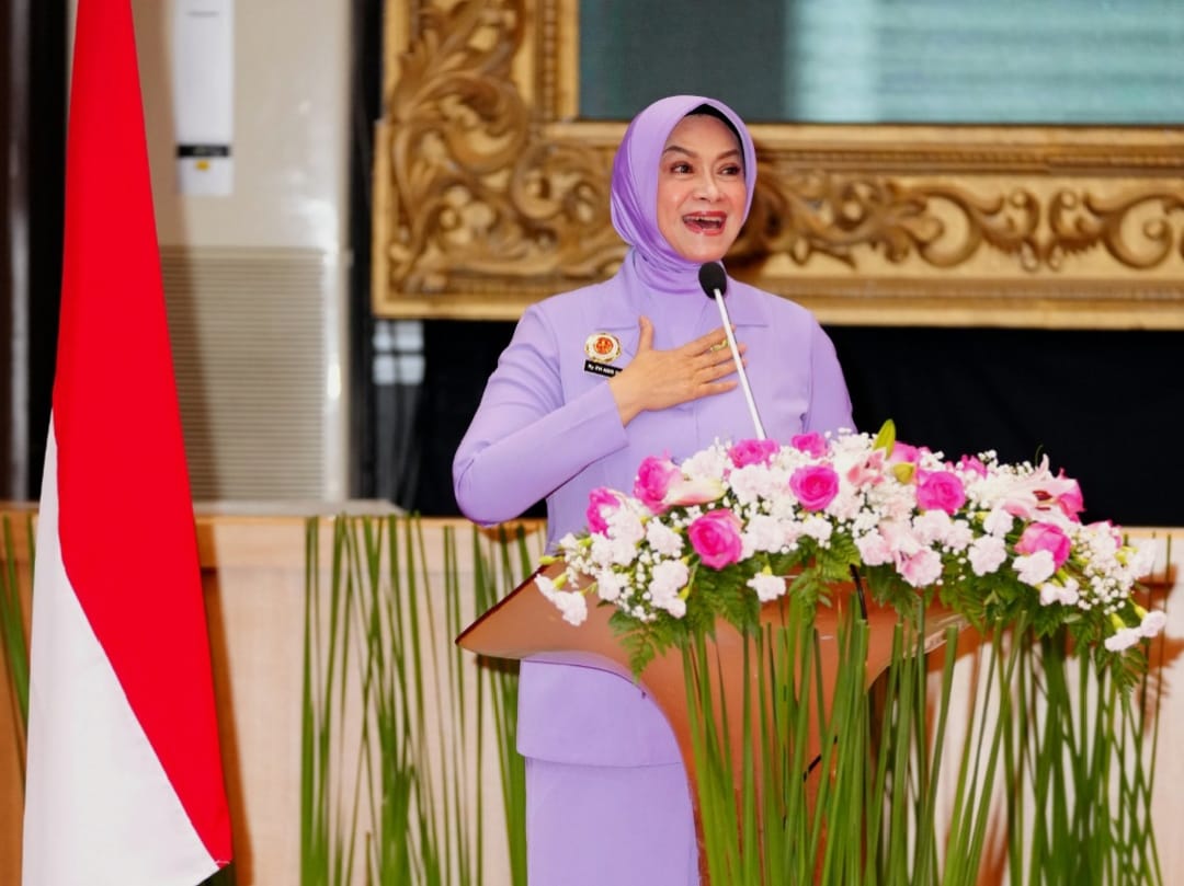 Ketua Dharma Pertiwi Buka Apel Bersama Wanita TNI 2025 di Mabes TNI