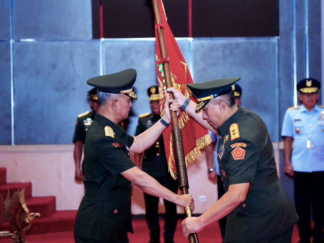 Kasum TNI Pimpin Sertijab 6 Jabatan Strategis di Mabes TNI