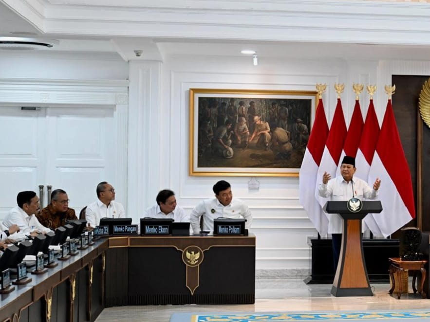 Pimpin Sidang Kabinet Paripurna, Presiden Prabowo Bahas Persiapan Idulfitri dan Evaluasi 150 Hari Pemerintahan