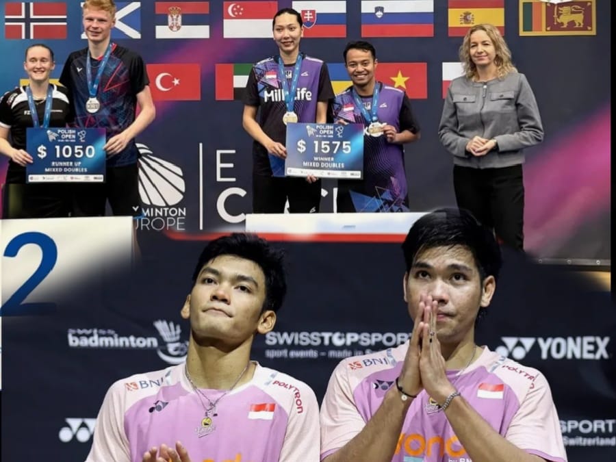 Fikri/Daniel Gagal Juara di Swiss Open 2025, Rehan/Gloria Menang di Polish Open