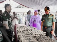 Panglima TNI Buka Bazar Murah Serentak di 37 Provinsi Sambut Idul Fitri 1446 H