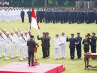 Panglima TNI Pimpin Praspa 805 Perwira Prajurit Karier di Mabes TNI