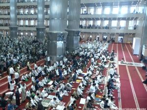 Masjid Istiqlal Dipadati Jemaah, Presiden Prabowo dan Kabinet Merah Putih Salat Idulfitri
