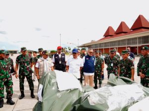 Wamenhan RI Lepas Satgas Bantuan Kemanusiaan ke Myanmar