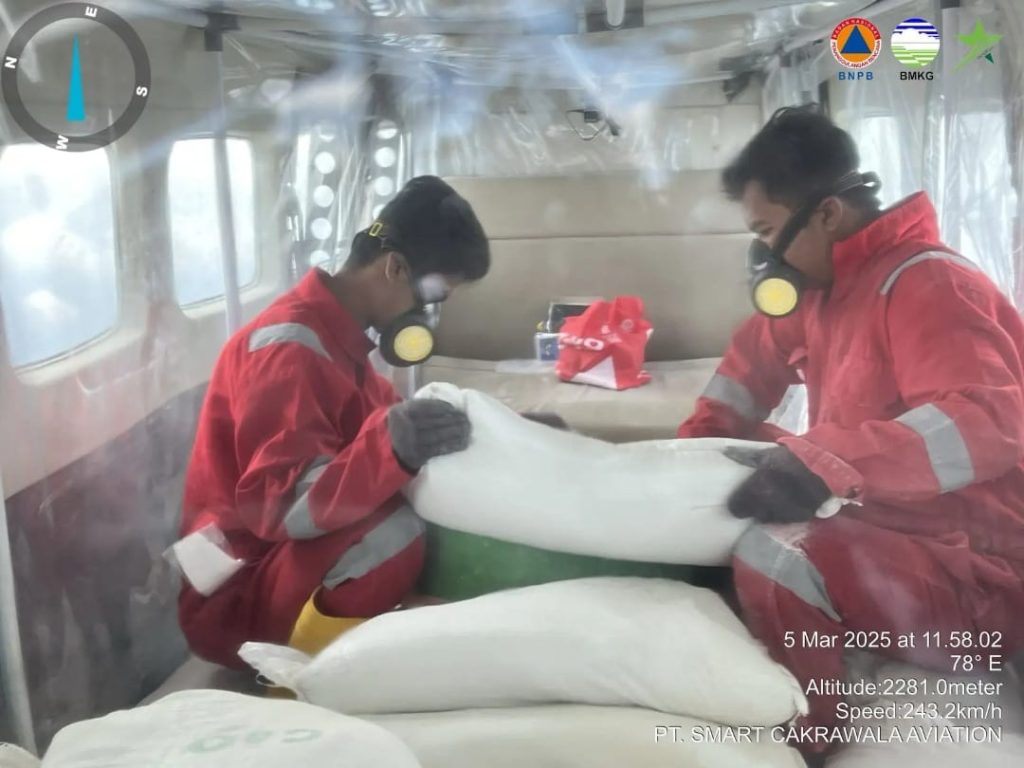 Operasi Modifikasi Cuaca Jabodetabek Berlanjut, Hujan Berhasil Diredam