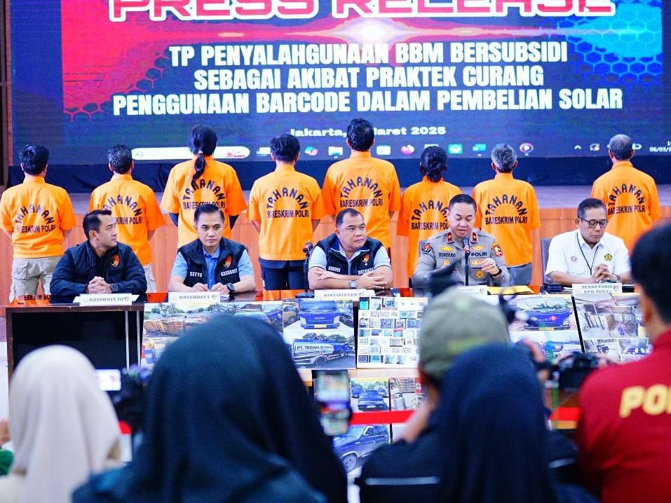 Bareskrim Polri Ungkap Kasus Penyalahgunaan BBM Bersubsidi di Tuban dan Karawang