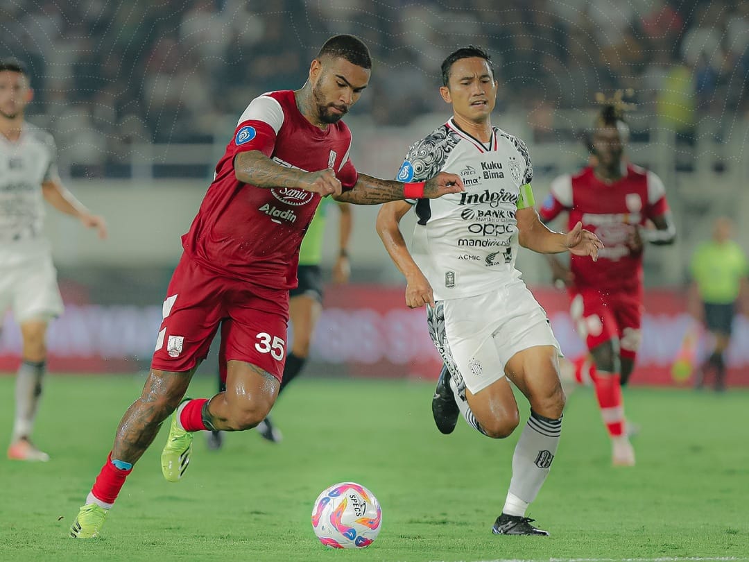 Bali United Gagal Menang Lagi, Ditahan Imbang Persis Solo 2-2