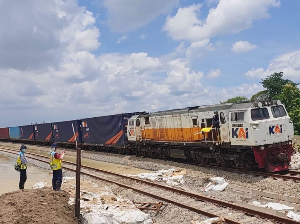 Jalur Gubug – Karangjati Kembali Dibuka Setelah Sempat Terendam Banjir
