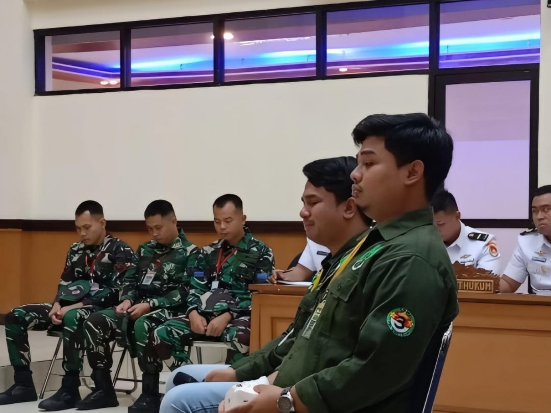 Dua Anggota TNI AL Terdakwa Penembakan Bos Rental Dituntut Penjara Seumur Hidup