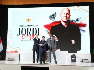 PSSI Resmi Perkenalkan Jordi Cruyff sebagai Technical Advisor Timnas Indonesia