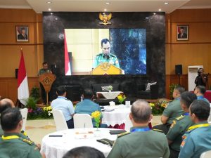 Rakornispen TNI 2025 Dibuka, Kapuspen TNI Tekankan Pentingnya Pengelolaan Informasi Akurat