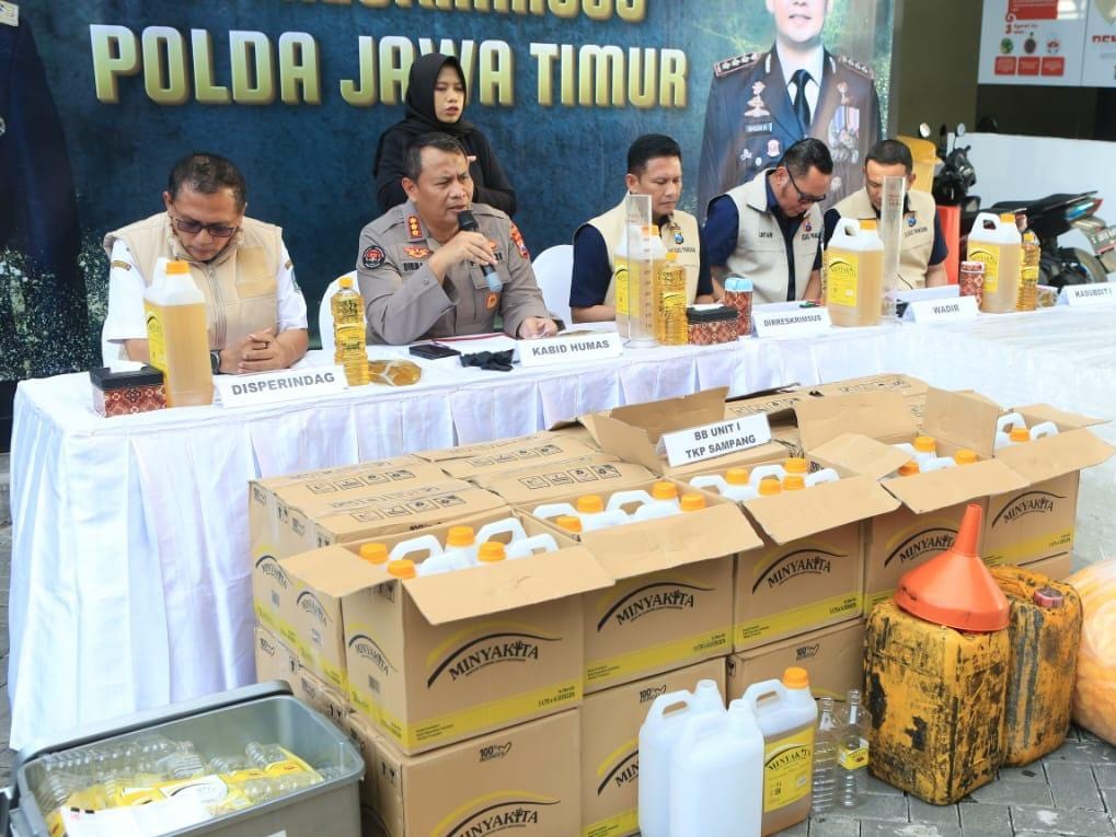 Polisi Bongkar Modus Licik Pemalsuan MinyaKita di Jawa Timur, Pelaku Raup Rp 727 Juta