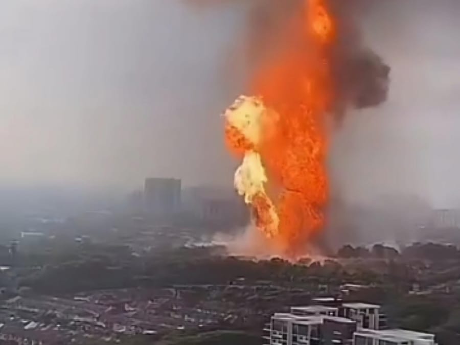 Kebakaran Pipa Gas di Putra Heights, Ratusan Rumah Rusak