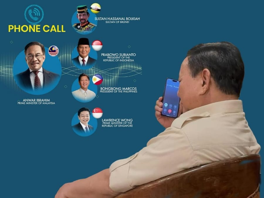 Lima Pemimpin ASEAN Bahas Strategi Hadapi Tarif Impor AS Yang Ditetapkan Donald Trump