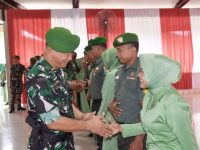 Pangdam XVII/Cenderawasih Berikan Kenaikan Pangkat 15 Personel Kodim 1710/Mimika