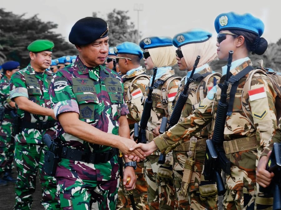 TNI Berangkatkan 1.090 Prajurit ke Lebanon Untuk Misi Perdamaian UNIFIL