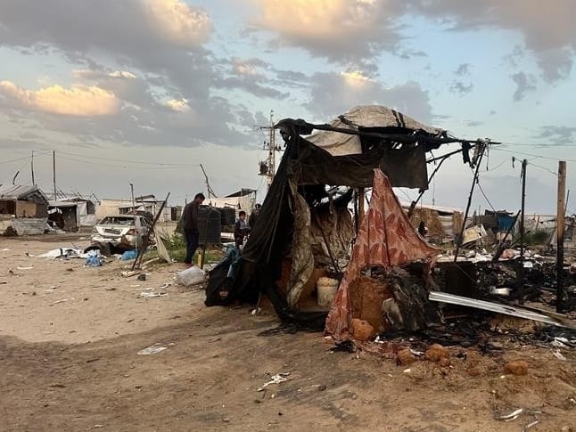 Serangan Udara Israel di Kamp Pengungsi Nuseirat Tewaskan Empat Warga Palestina