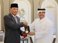 Menhan Sjafrie dan Qatar Bertemu, Bahas Kolaborasi Sektor Pertahanan