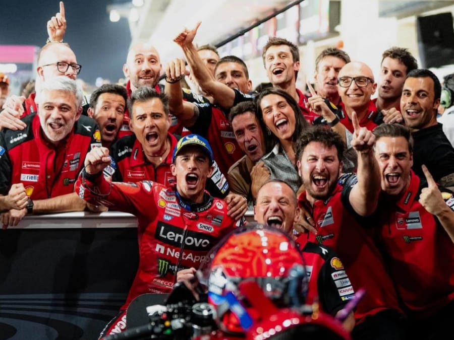 MotoGP Qatar: Marc Marquez Menang Dramatis, Vinales Kena Penalti Aturan Tekanan Ban