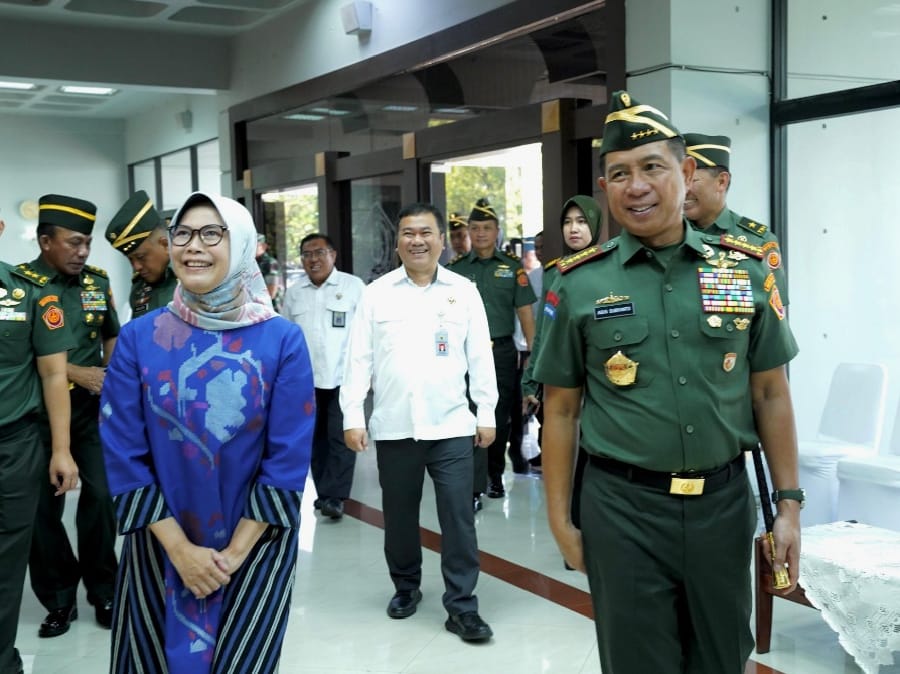 Panglima TNI Terima Kunjungan Ketua BPK RI di Mabes TNI