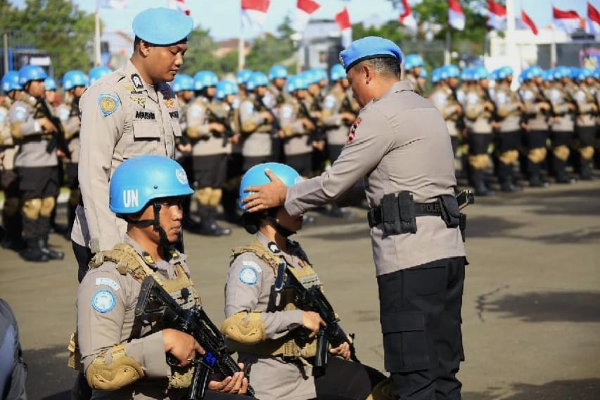 Polri Kirim 154 Personel Pasukan Elite ke Afrika Tengah Untuk Misi Perdamaian PBB