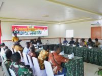 Kodim 1710/Mimika Gelar Rakor Persiapan TMMD ke-124 Tahun 2025