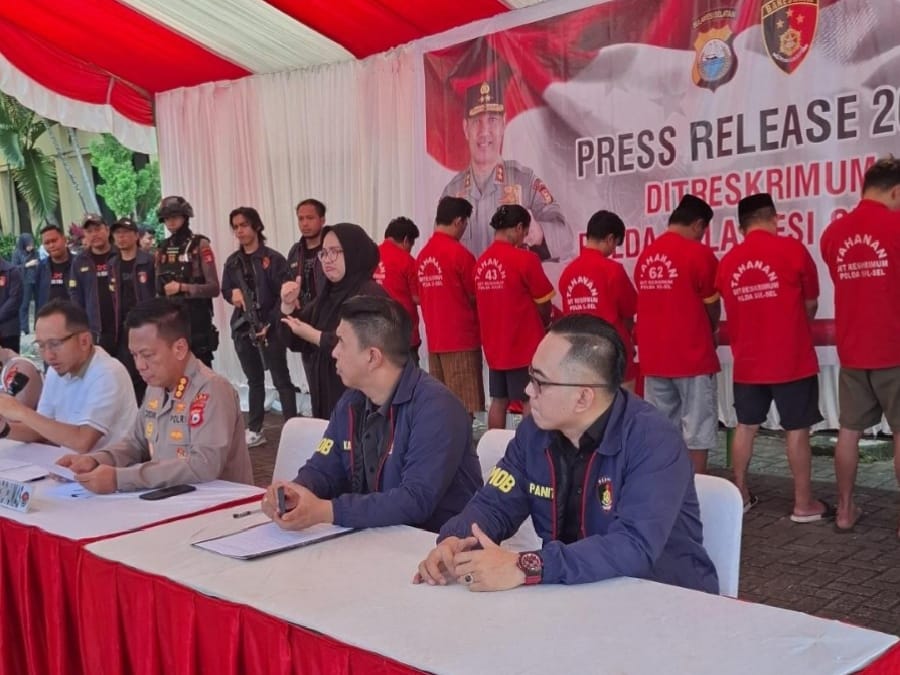 Polda Sulsel Bongkar Jaringan Pemalsuan STNK dan Plat Nomor Kendaraan, 7 Tersangka Diamankan